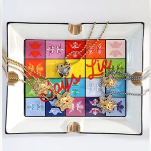 NIB Boys Lie Rainbow Porcelain Ashtray - SOLD OUT ONLINE!